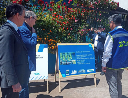 TAPUSA inicia proyecto de renovación de aceras con acceso universal en Concepción, Chile